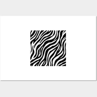 Animal Prints Zebra Pattern 2 Posters and Art